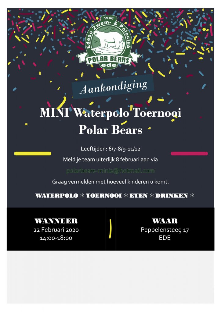 uitnodiging_polar_bears_mini_waterpolo_toernooi_2020