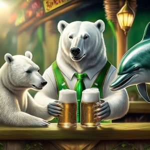Samen met de beren een biertje in de Dolfijn